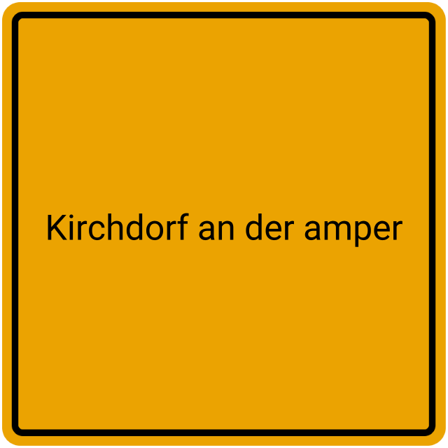 Meldebestätigung Kirchdorf an der Amper